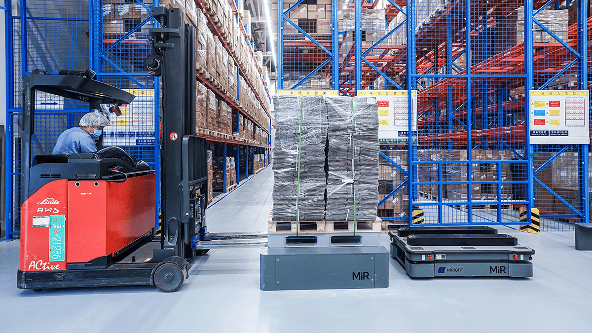International logistics Robotics and automation AI in logistics Labor shortages Global trade