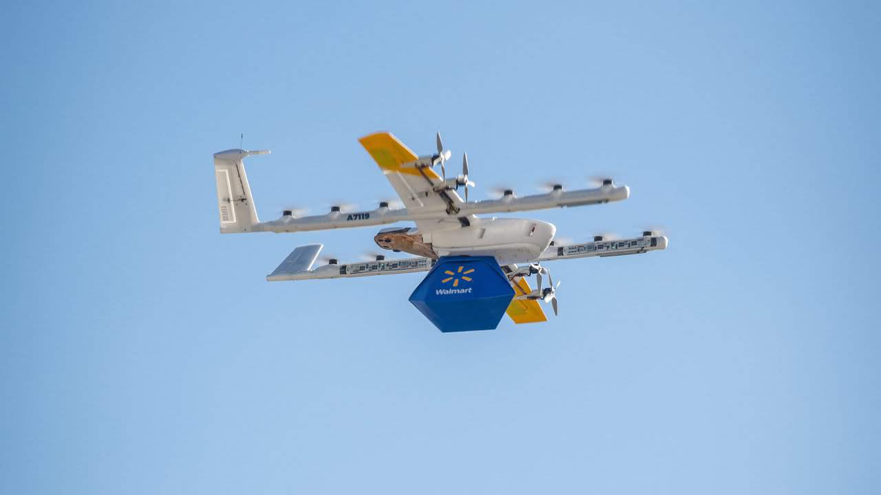 Drone deliveries Walmart E-commerce fulfillment Drone technology Customer convenience