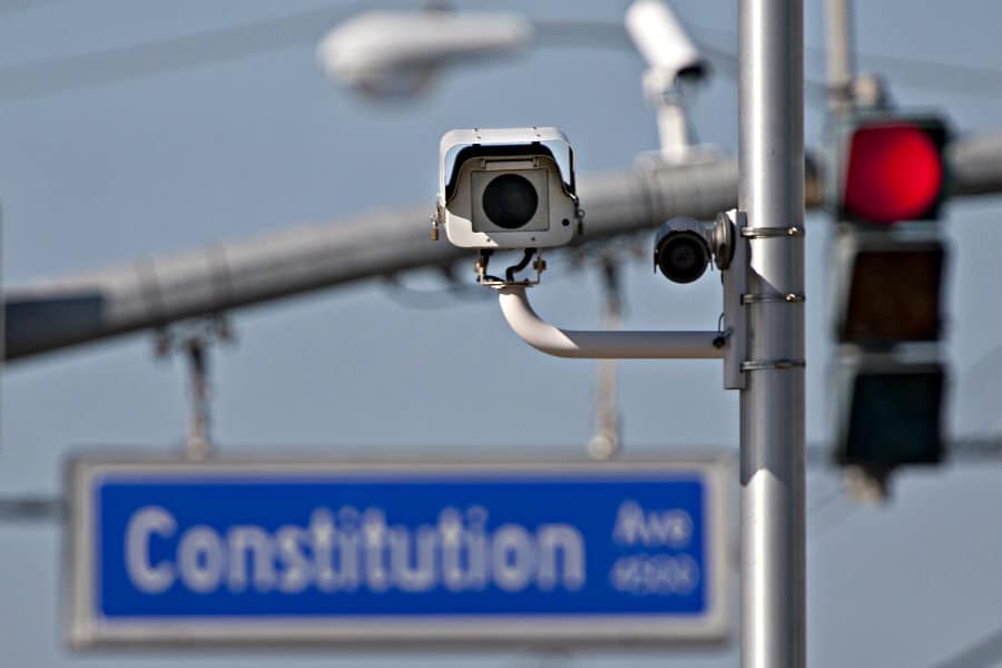 Automated speed safety cameras Traffic enforcement Safety benefits Red light cameras Public perception