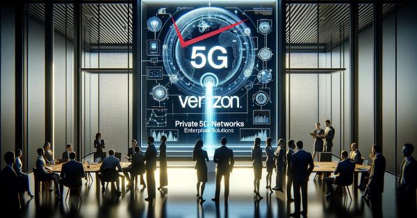 Private 5G deployment Industry 4.0 connectivity IoT sensors and machine learning Geographic flexibility Spectrum liberalization Verizon Business